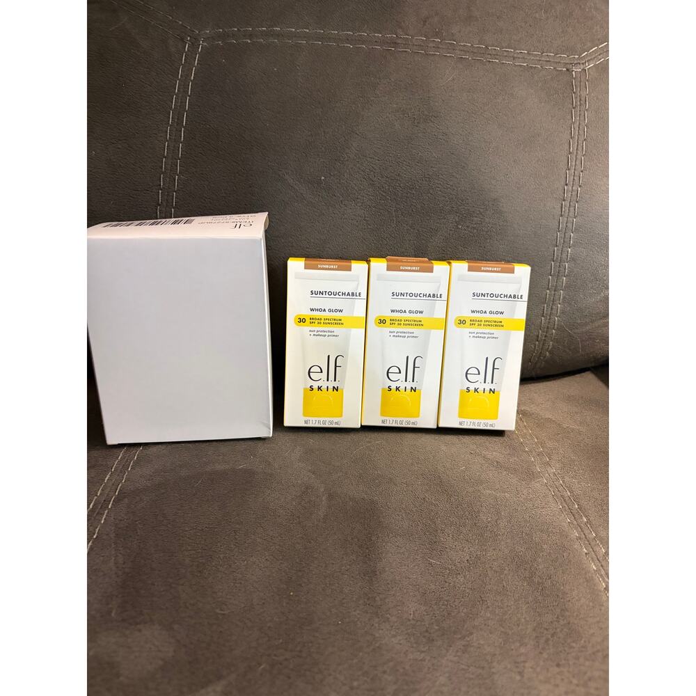 ELF SKIN Suntouchable Whoa Glow Sunburst SPF 30 Sun Protection+Makeup Primer